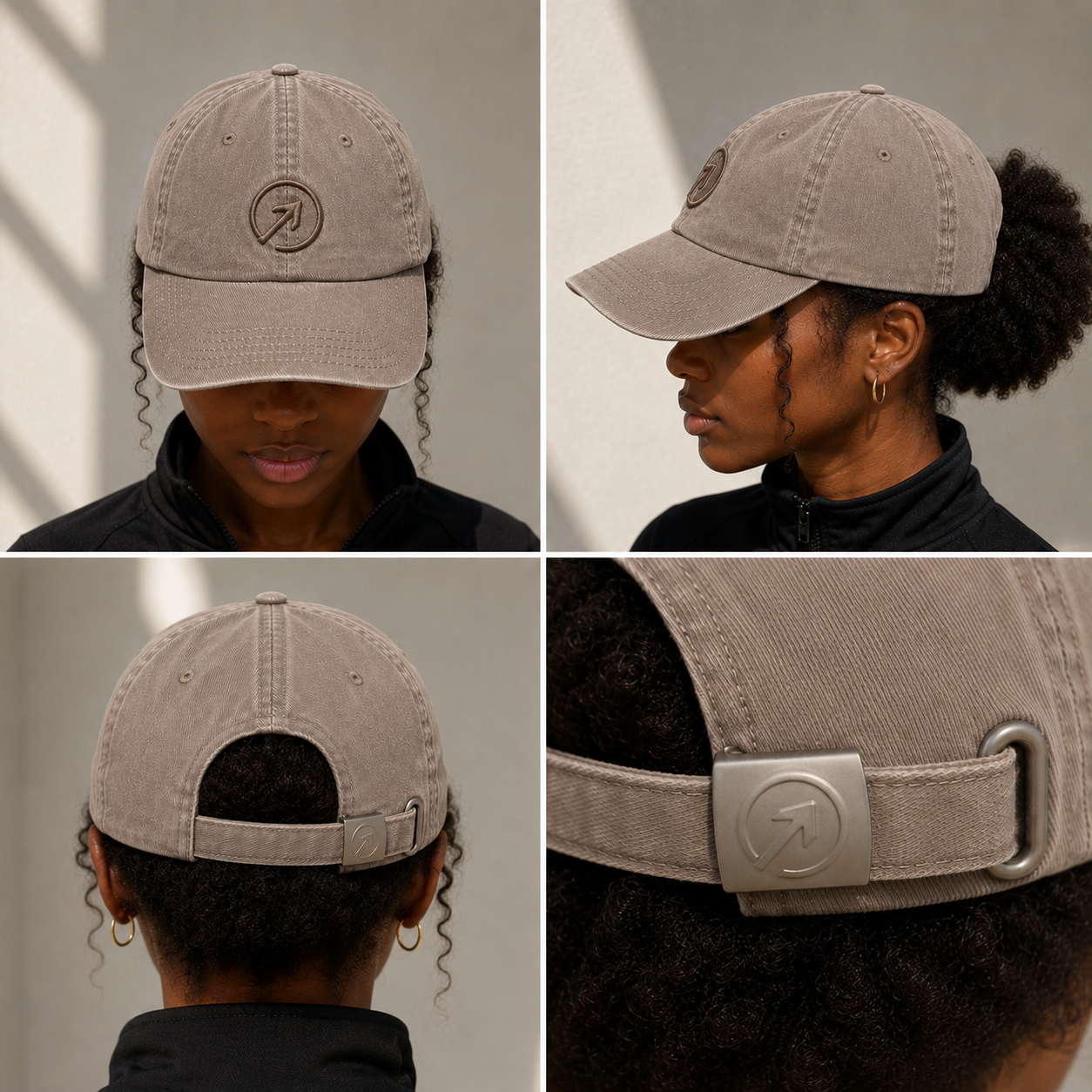 Heritage Washed Cap resting on a linen surface